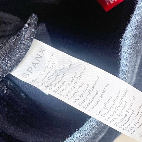 Spanx Jean-ish® Ankle Leggings in Twilight Rinse Size Small - Picture 7 of 8